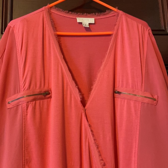 Plus Size Faux WrapTop - Picture 2 of 9